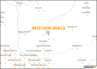 map of Mateyo Kalashila