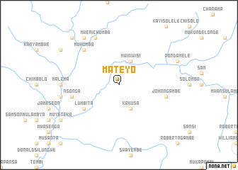 map of Mateyo