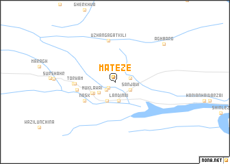 map of Mateze