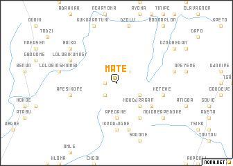 map of Mate