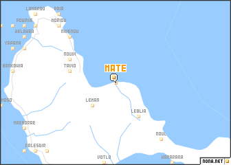 map of Maté