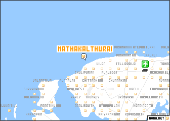 map of Mathakalthurai