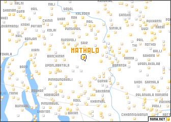 map of Mathālo