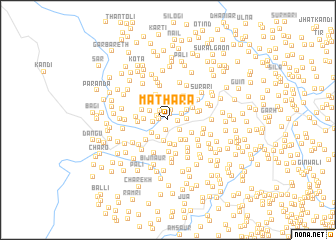 map of Mathāra