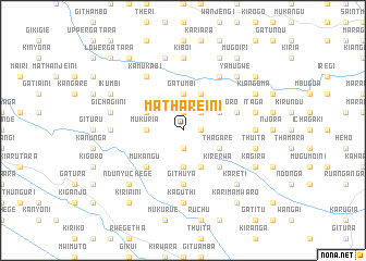 map of Mathareini
