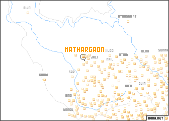map of Mathargaon