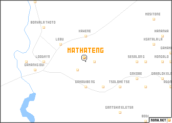 map of Mathateng