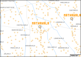 map of Mathawāla