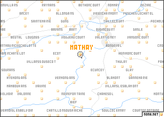 map of Mathay