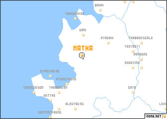 map of Mātha