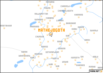 map of Māthe jo Goth