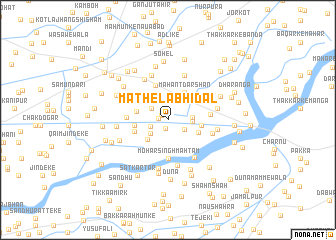 map of Mathela Bhidāl