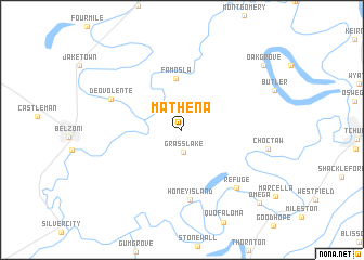 map of Mathena