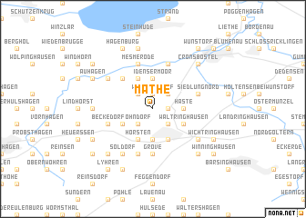 map of Mathe