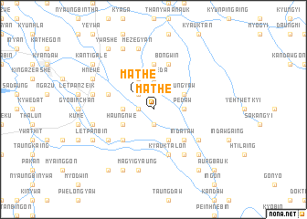 map of Mathe