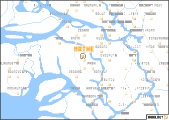 map of Mathe