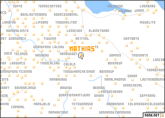 map of Mathias