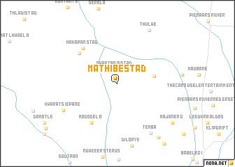 map of Mathibestad