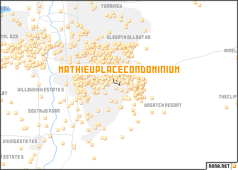 map of Mathieu Place Condominium