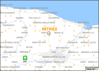 map of Mathieu