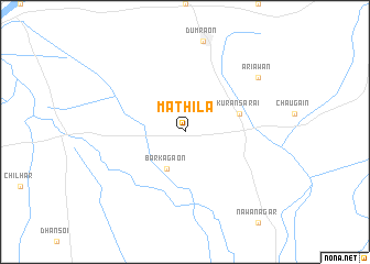 map of Mathila