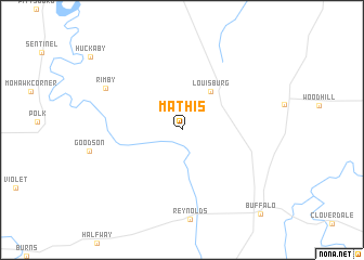 map of Mathis