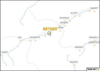 map of Mathon