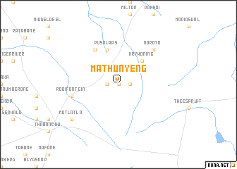 map of Mathunyeng