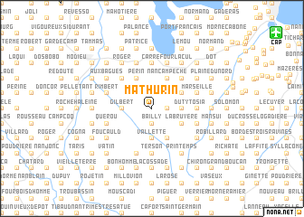 map of Mathurin