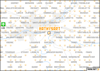 map of Mathysart