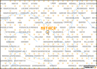 map of Matiaca