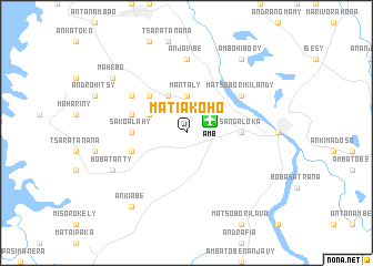 map of Matiakoho