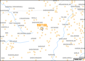 map of Matiāl