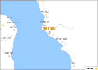 map of Matiao