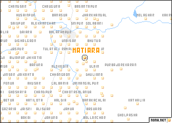 map of Mātiāra