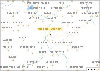 map of Matías Ramos