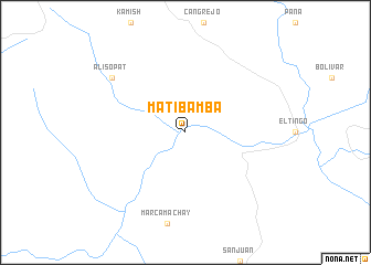 map of Matibamba