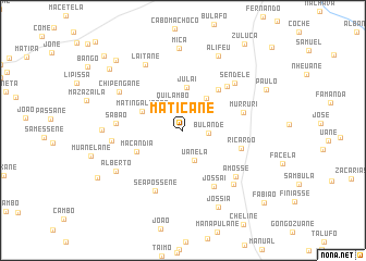 map of Maticane