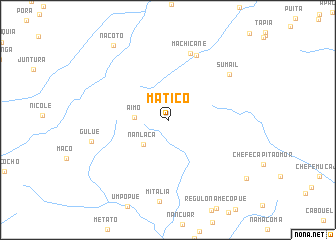 map of Matico