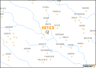 map of Matico