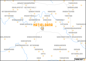 map of Matieloana