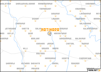 map of Matihāra