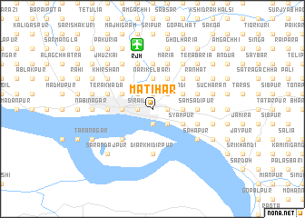 map of Matihār