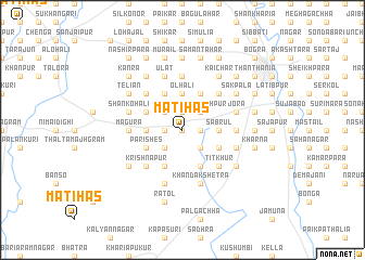 map of Mātihās