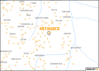 map of Matihuaca