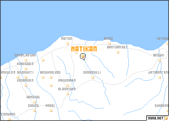 map of Matikan