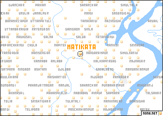 map of Mātikāta