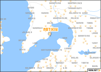 map of Matikiw