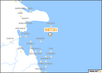 map of Matiki