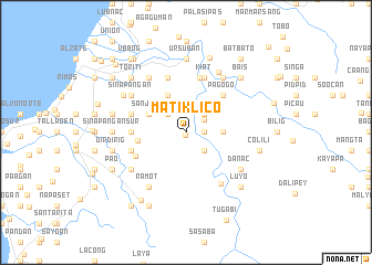 map of Matiklico